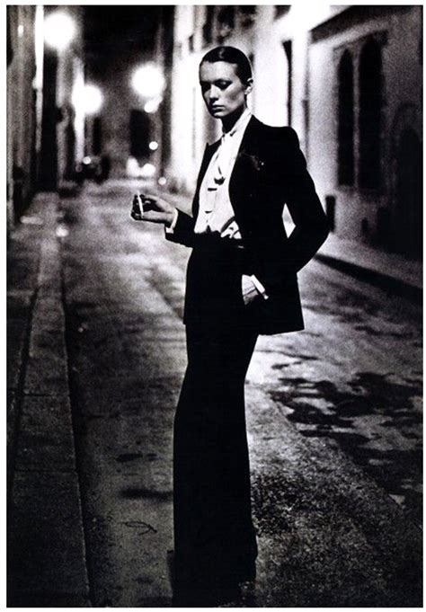 helmut newton smoking ysl|The complete history of Yves Saint Laurent’s Le Smoking.